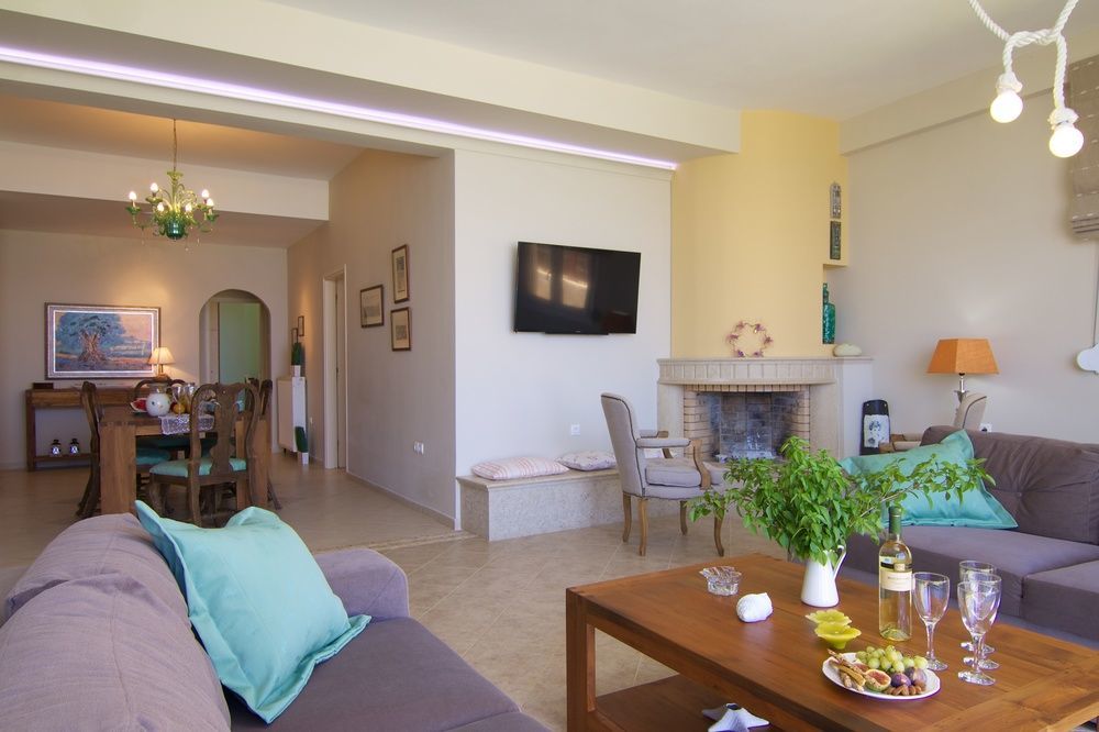 Espera Luxury Beach Front Residence With Pool & Bbq, By Thinkvilla Rethymno (Crete) Luaran gambar