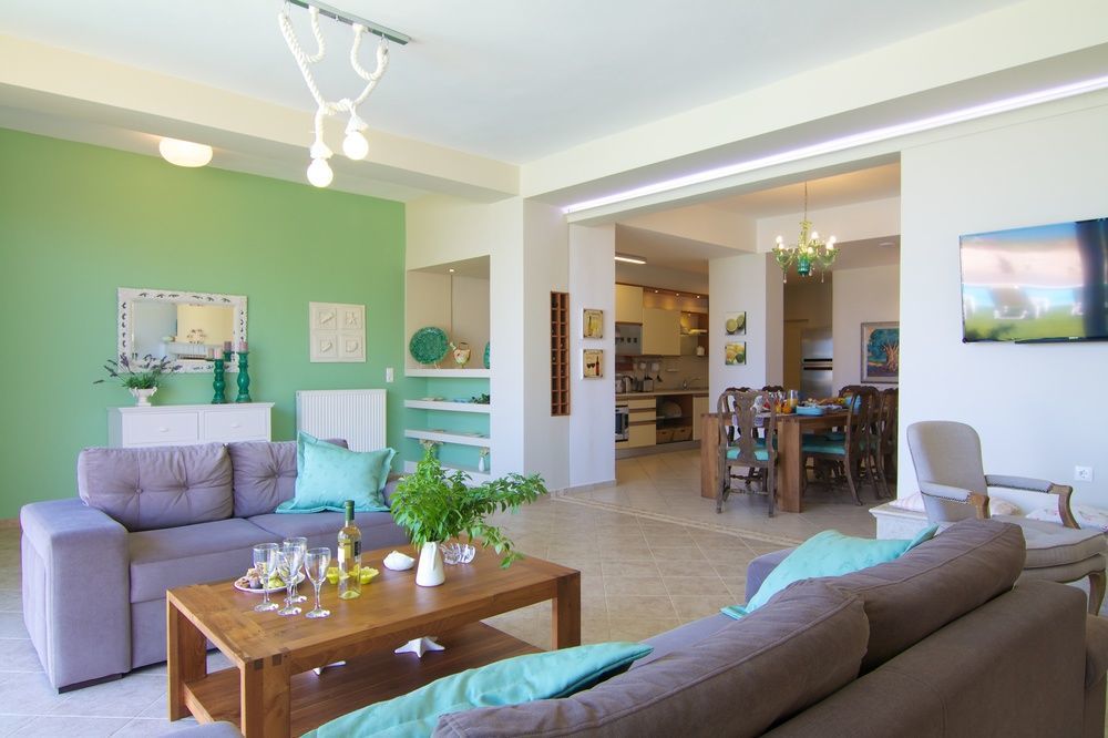 Espera Luxury Beach Front Residence With Pool & Bbq, By Thinkvilla Rethymno (Crete) Luaran gambar