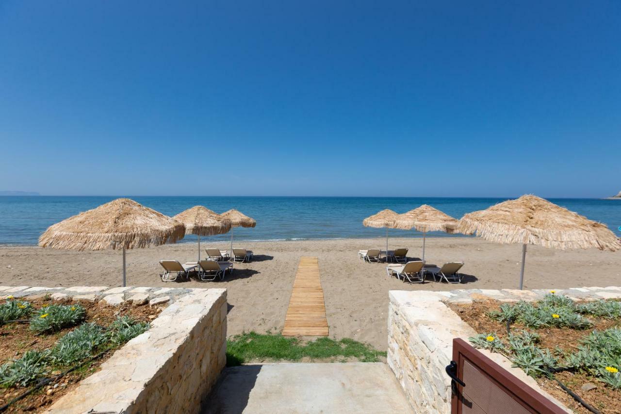Espera Luxury Beach Front Residence With Pool & Bbq, By Thinkvilla Rethymno (Crete) Luaran gambar