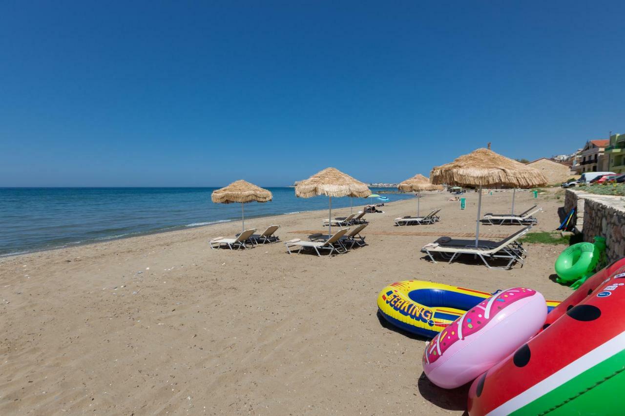 Espera Luxury Beach Front Residence With Pool & Bbq, By Thinkvilla Rethymno (Crete) Luaran gambar