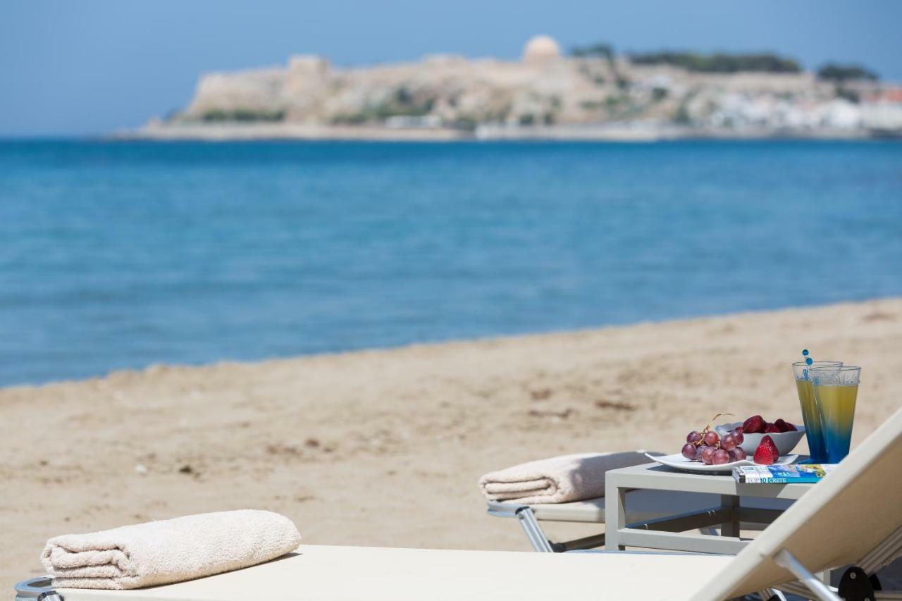 Espera Luxury Beach Front Residence With Pool & Bbq, By Thinkvilla Rethymno (Crete) Luaran gambar