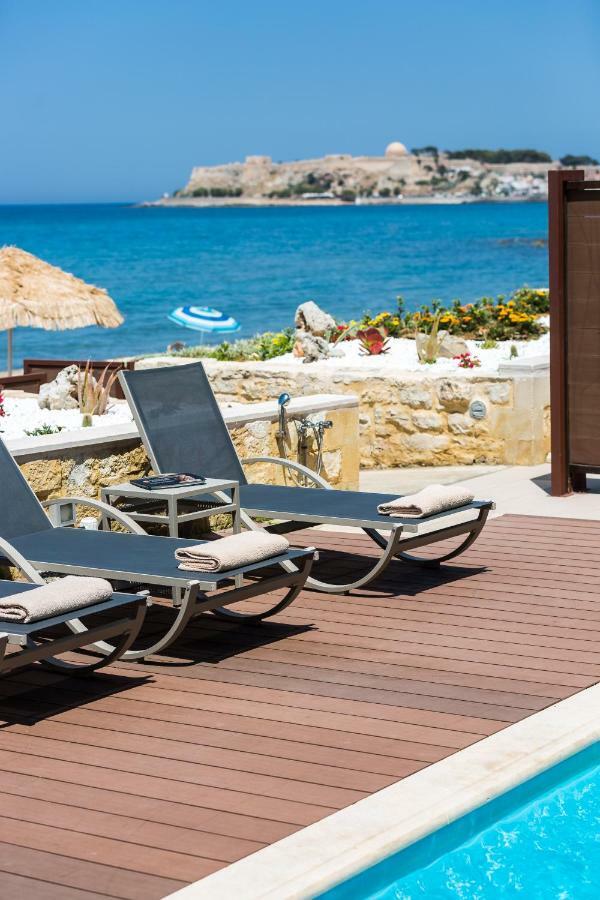 Espera Luxury Beach Front Residence With Pool & Bbq, By Thinkvilla Rethymno (Crete) Luaran gambar