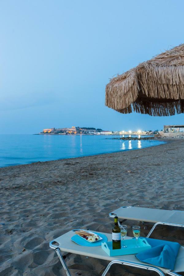 Espera Luxury Beach Front Residence With Pool & Bbq, By Thinkvilla Rethymno (Crete) Luaran gambar