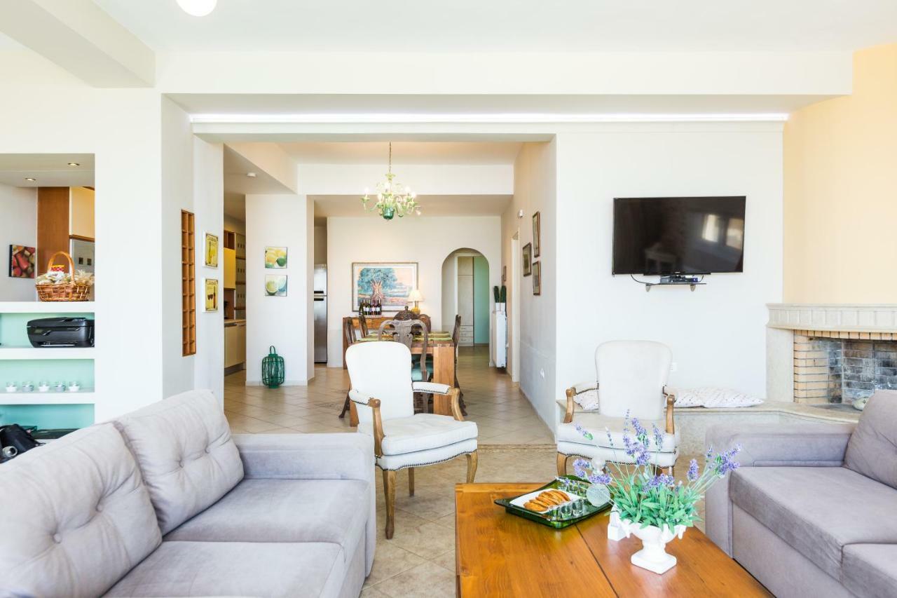 Espera Luxury Beach Front Residence With Pool & Bbq, By Thinkvilla Rethymno (Crete) Luaran gambar